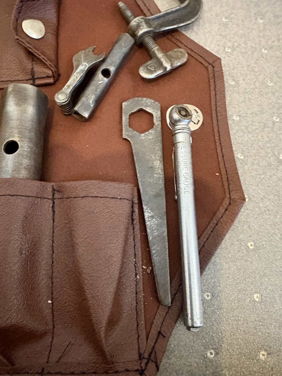 Vintage Austin Seven Tool Kit Tool Roll