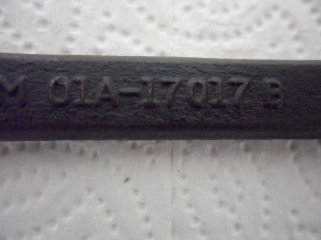 Vintage Ford U.S.A. M01A-17017 B Spark Plug/Head Bolt Wrench Ford Tractor