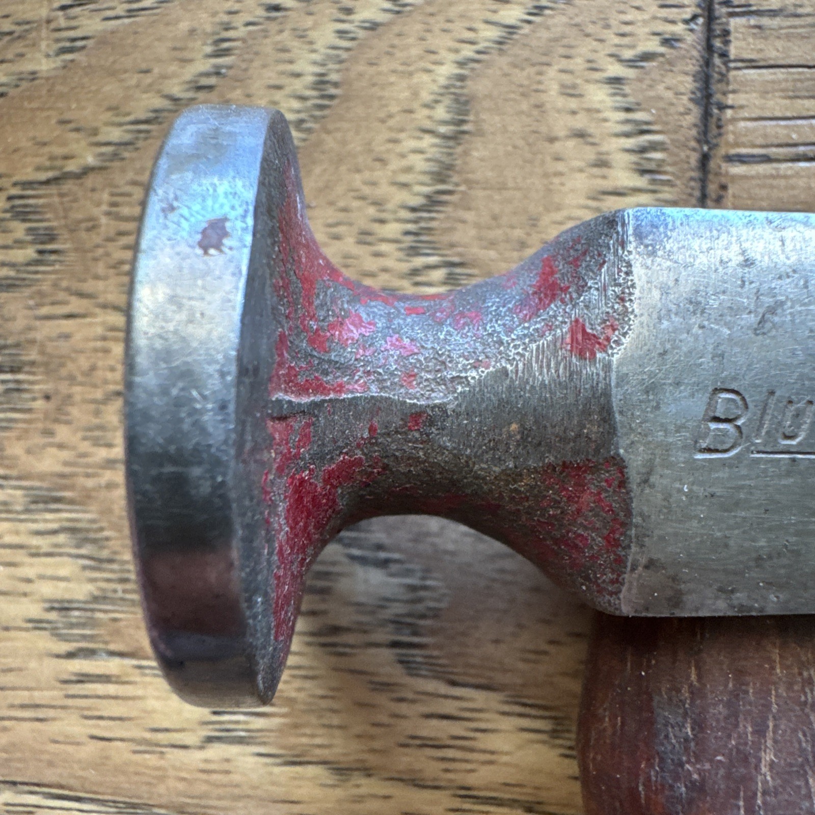 Vintage Blue-Point BF 611-USA Auto Body Dinging Hammer 10.5oz W/Handle 4″ Head
