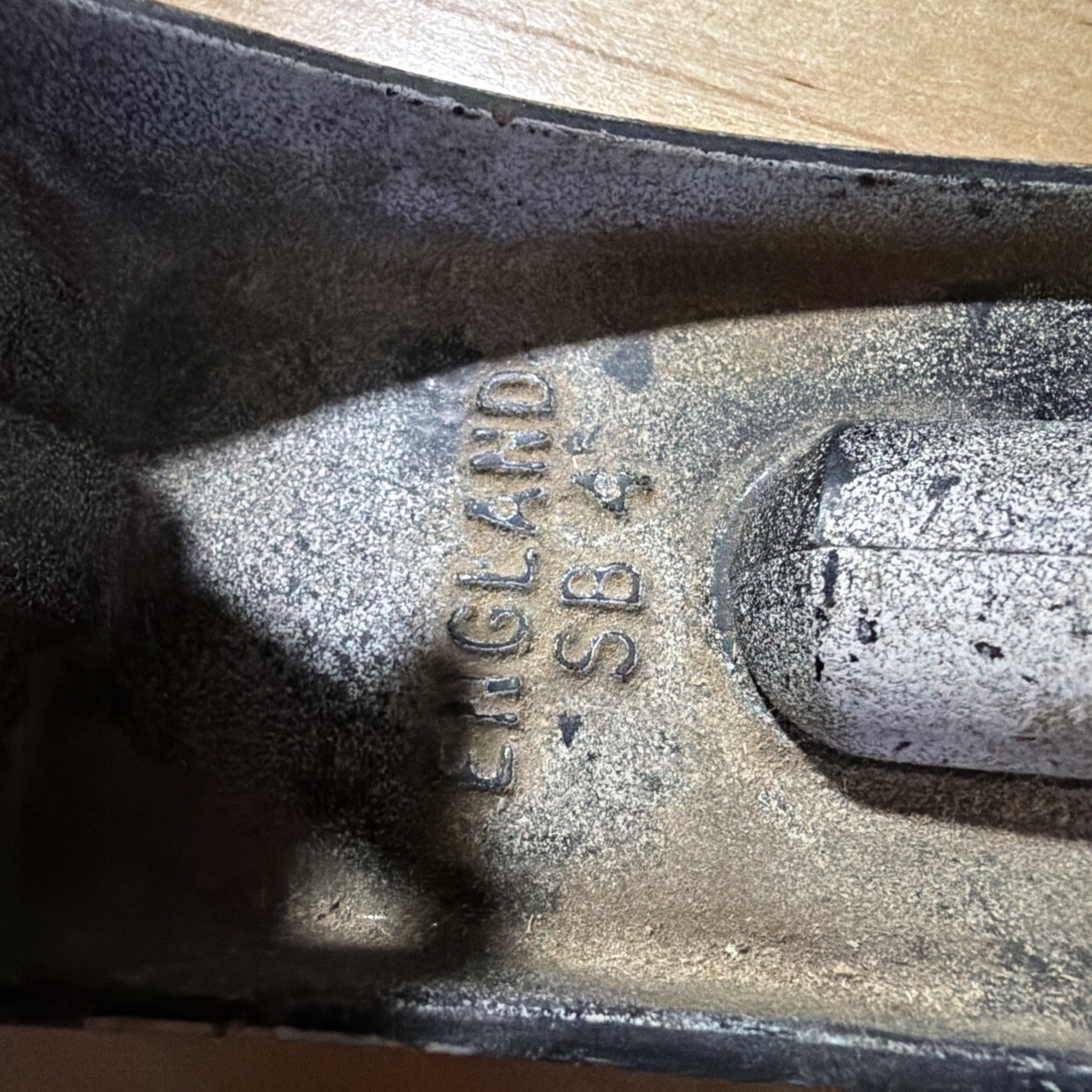 VINTAGE STANLEY WOOD SMOOTHING PLANE SB 4 ENGLAND 9″