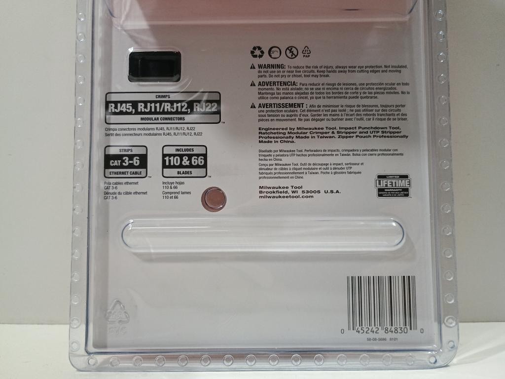 MILWAUKEE 4PC INSTALL KIT 48-22-8101 (P13020849)