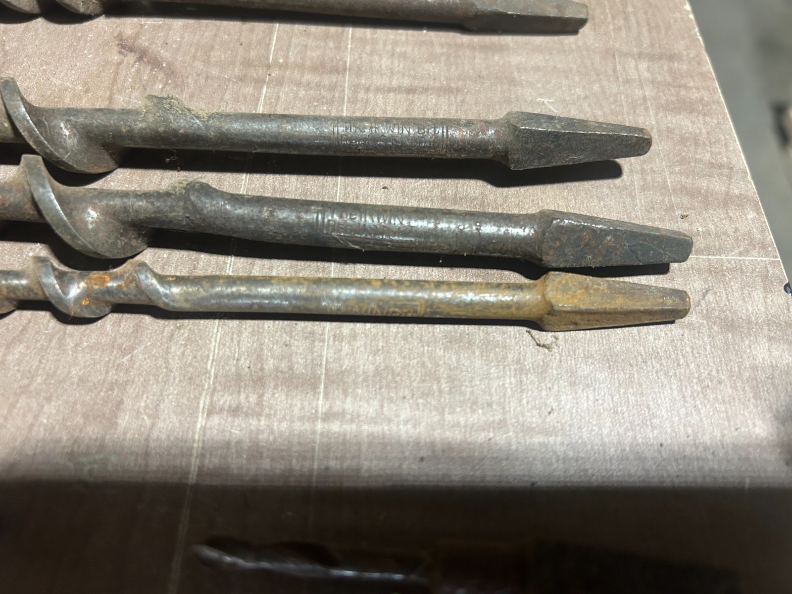 30 Mixed Lot Vintage Bit Brace Hand Drill Bits square shank with Yankee #131A