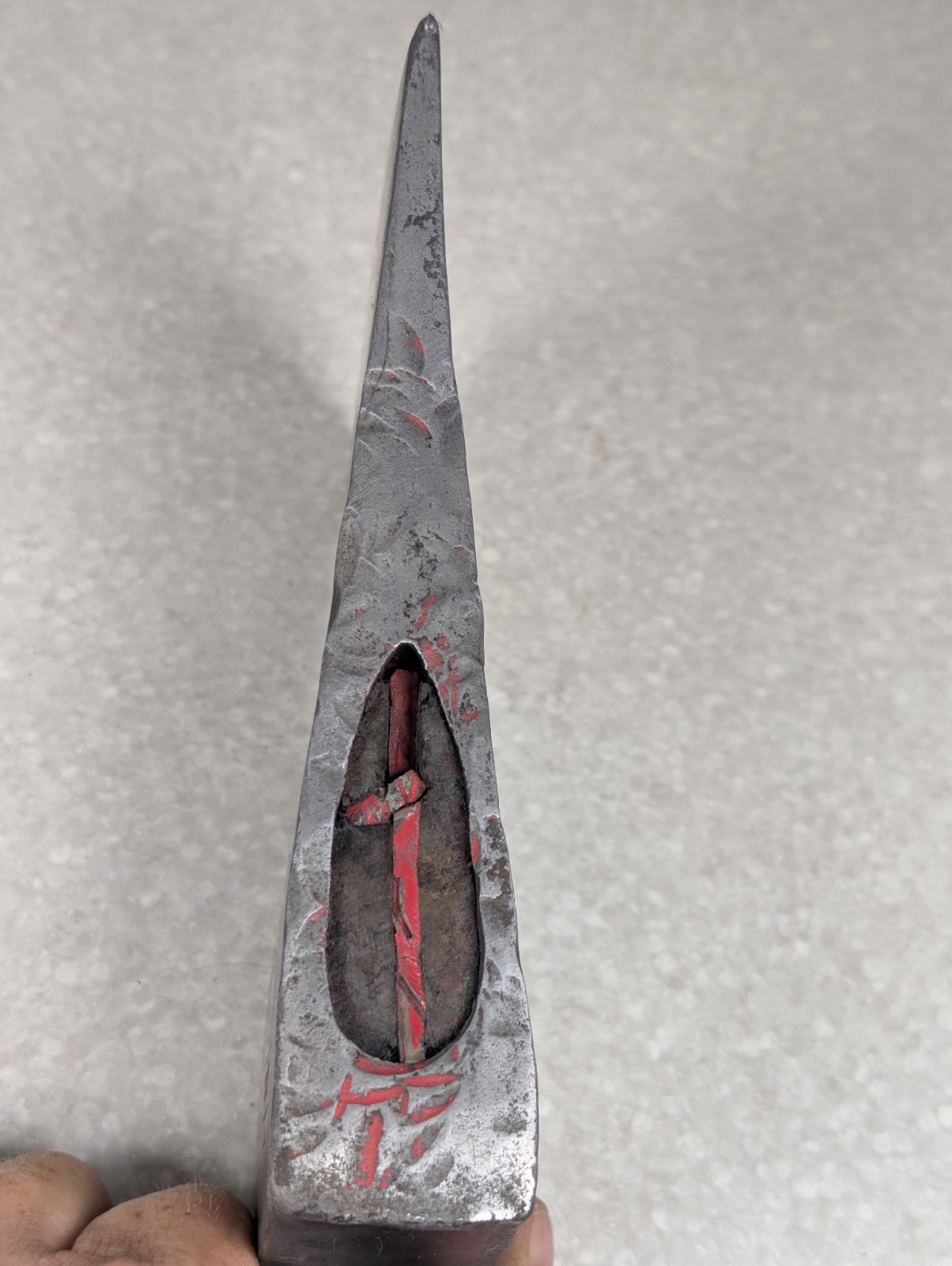 VINTAGE LLTIS OX HEAD AXE HEAD 1.84 LBS