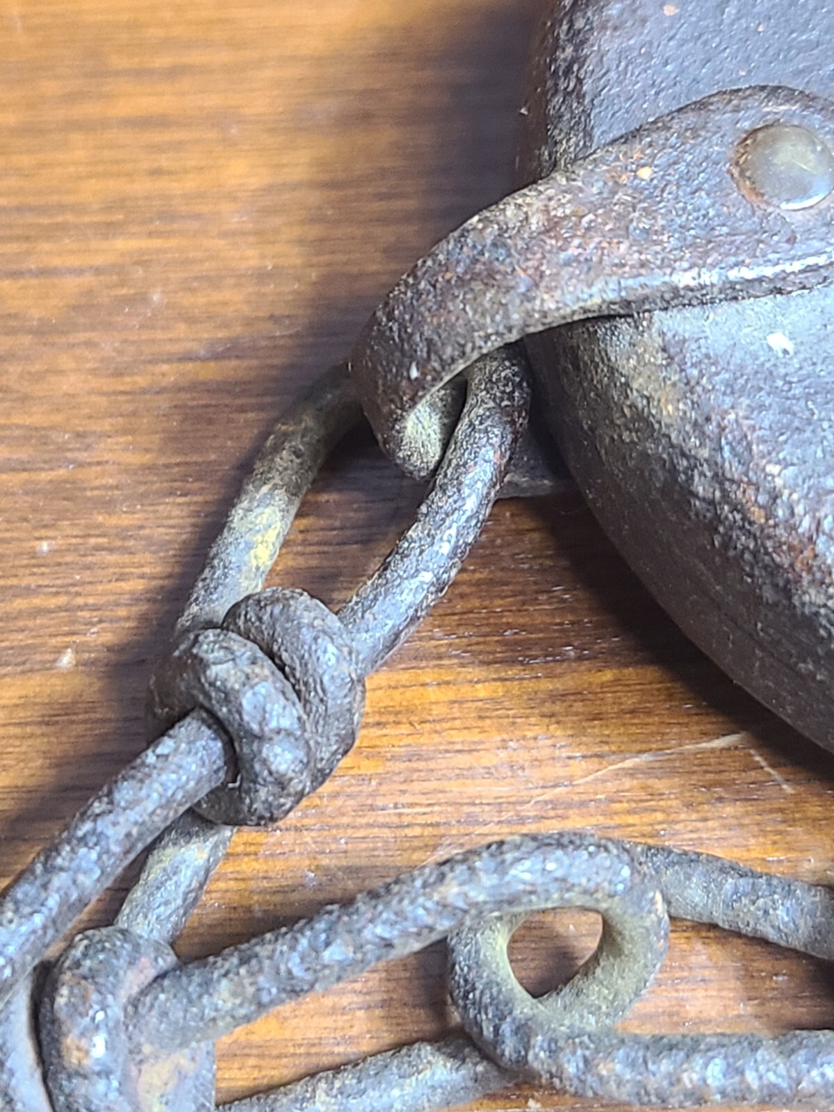 Eagle General Purpose Lock Railroad Padlock Rail Line Chain No Key