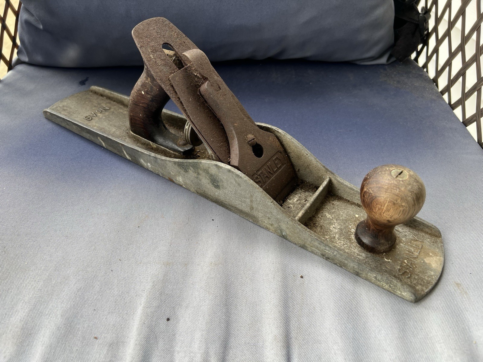 Vintage Stanley No. 6A Type 13 Aluminum Bed Plane (1925-1928) – Smooth Bottom