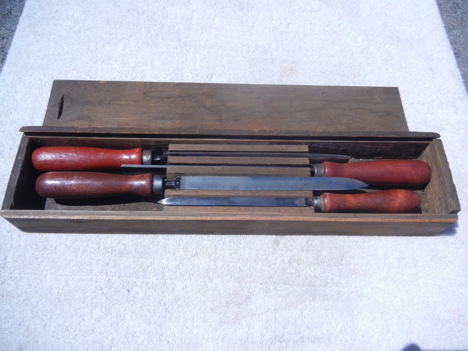 Vintage Mound Tool Co. Bearing Scraper Set w/ Original Wood Box – USA