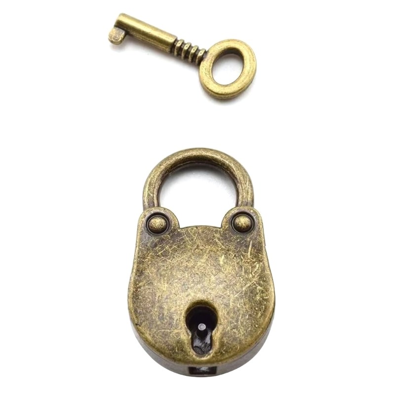 Stylish Mini Bear Lock Unique Vintage Zinc Alloy Lock set for Luggage & Boxes