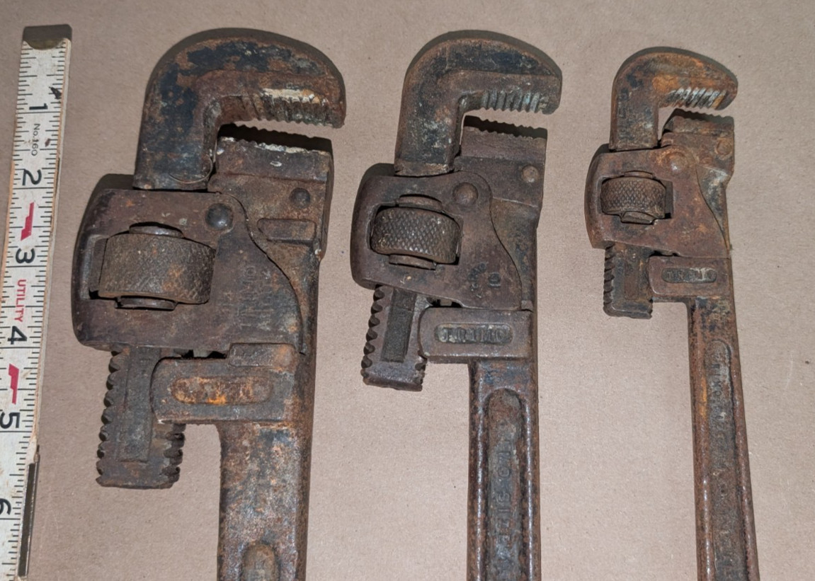 Antique Pipe Wrenches c1900