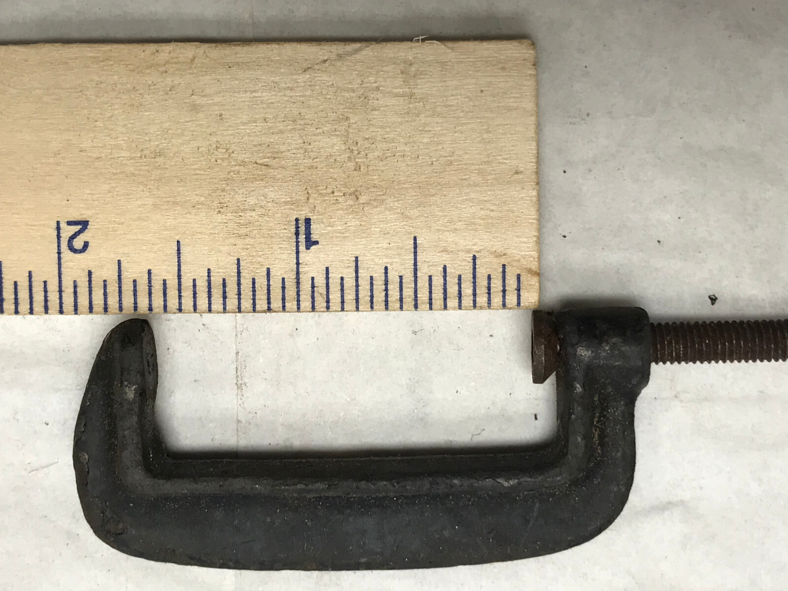 Vintage/Old Small Metal Clamp – Opens to 1 5/8″