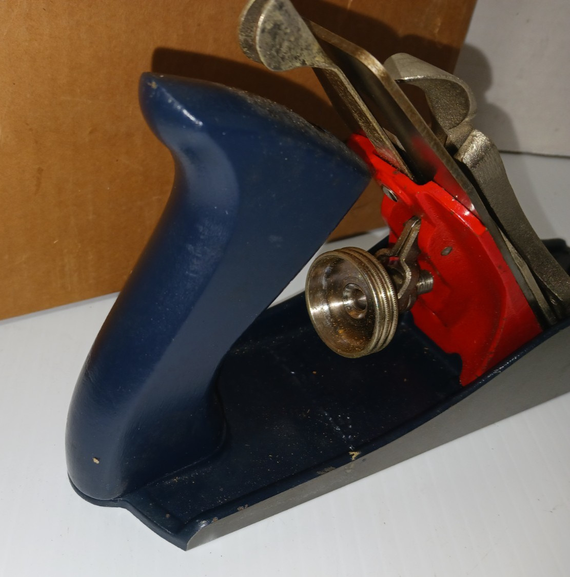 Vintage Stanley Handyman Plane H1204 9.75″ Long 2″ Blade Made In USA IN BOX!