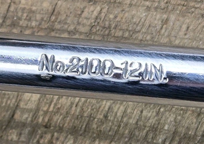 Vintage YANKEE Bit Brace Hand Drill NORTH BROTHERS No. 2100 – 12″ ORIGINAL DECAL