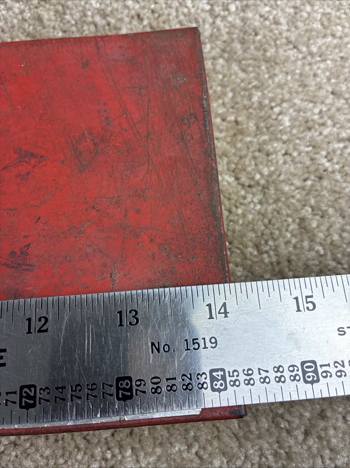 Vintage PROTO Indy 500-69 Ratchet/Socket Box Only