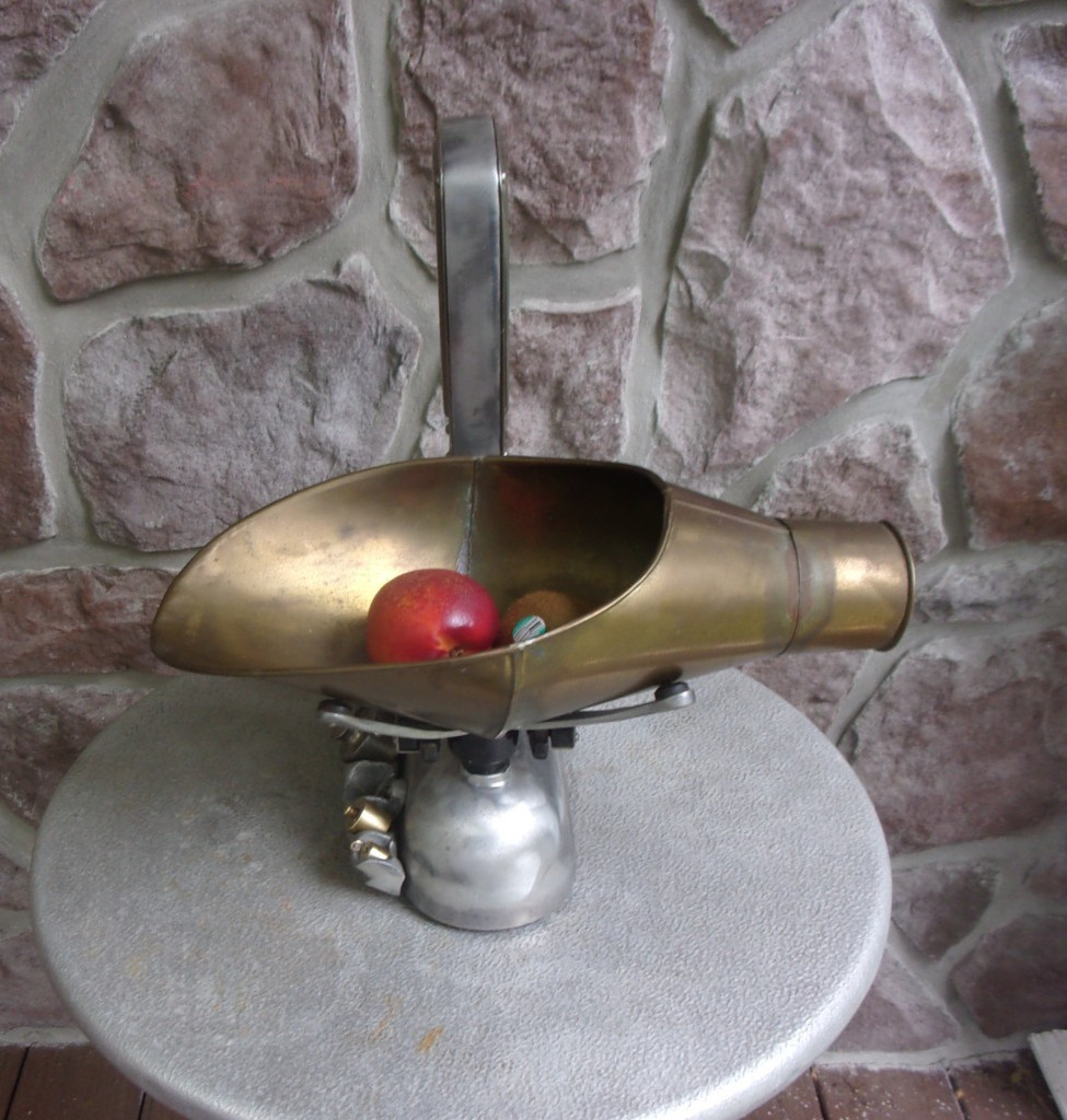 VINTAGE SMITH SCALE CO. W. WEIGHTS & BRASS SCALE PAN COLUMBUS, O. U. S. A.