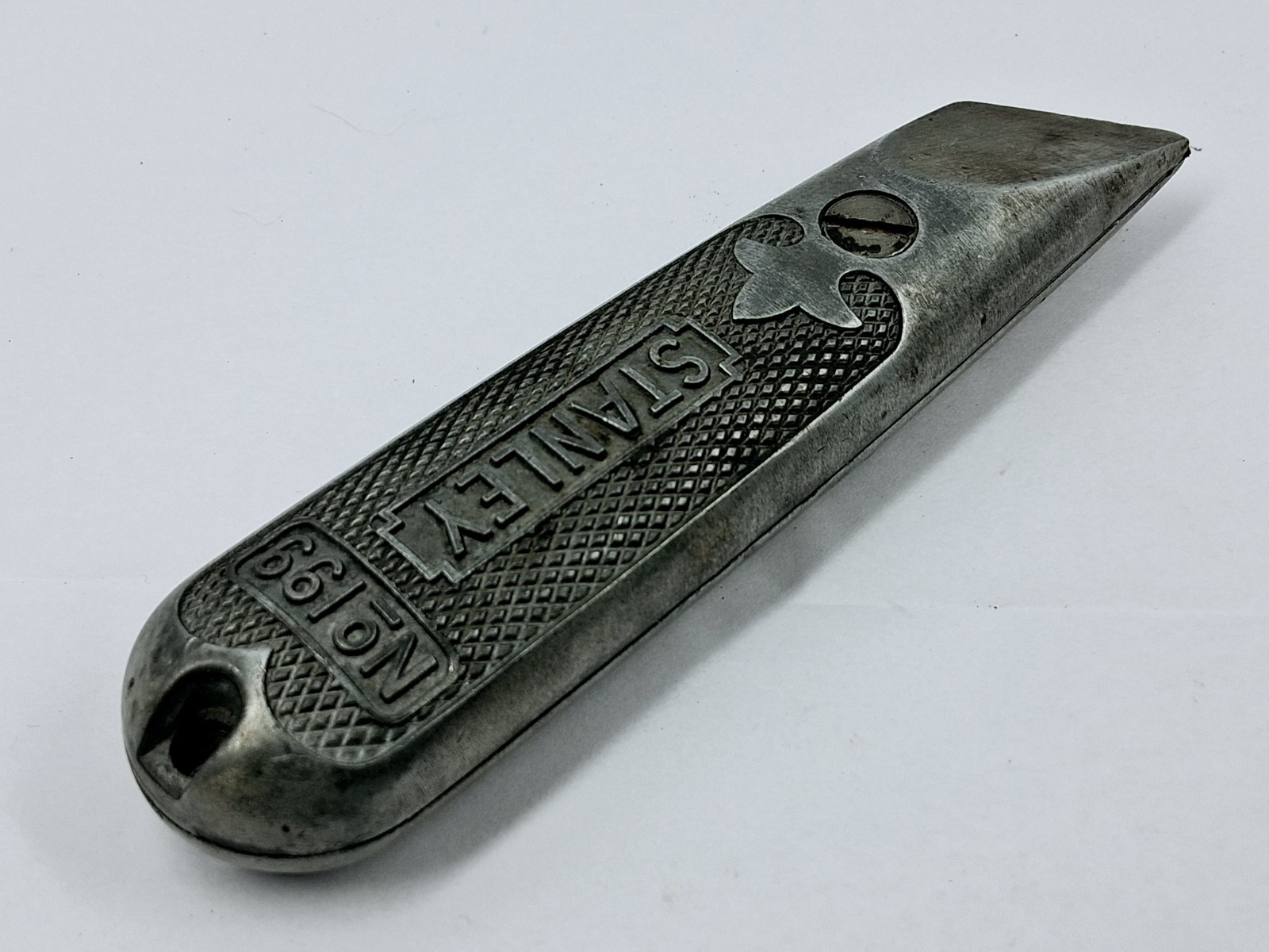 Vintage Stanley No. 199 Fixed Blade Utility Knife Box Cutter Tool Made in USA