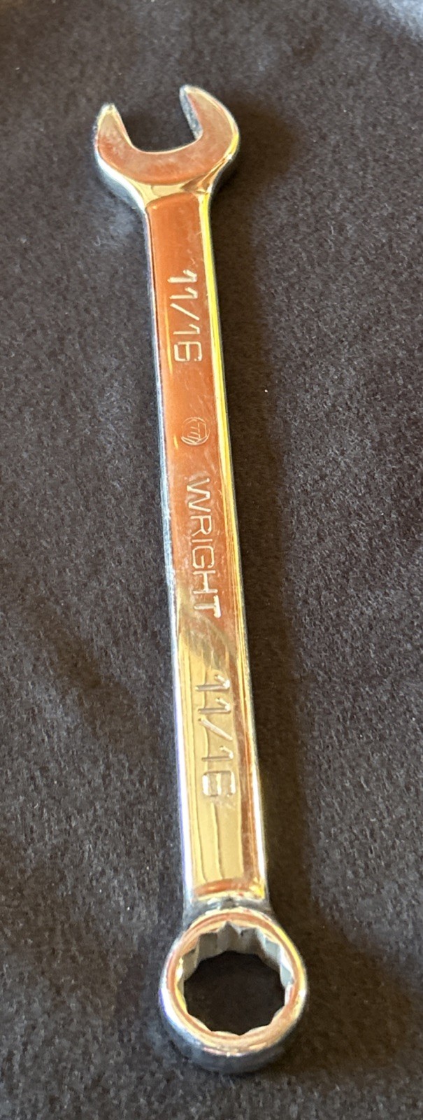 Collectors Wright 11/16” Box End Wrench B-LINE ODESSA, Texas 432-33-BLINE OOAK