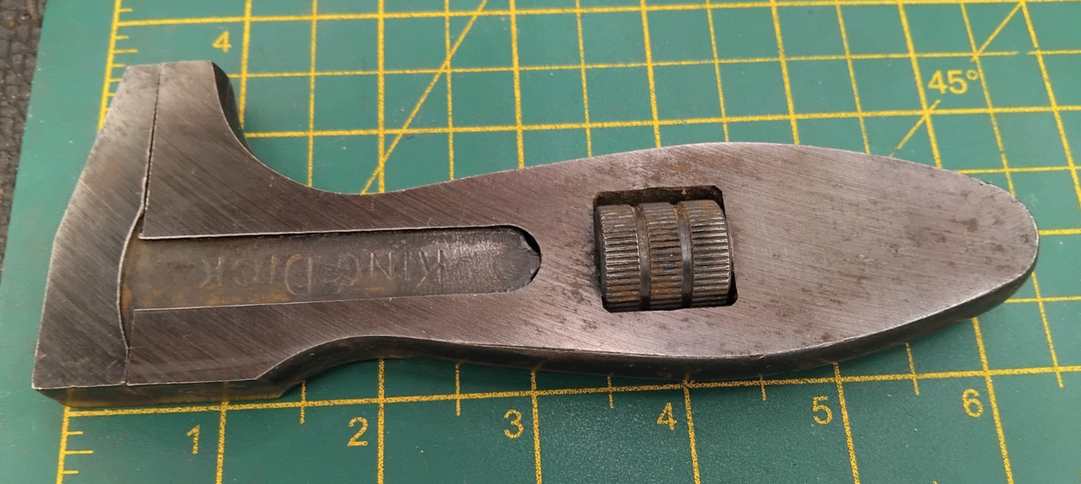Vintage 6″ KING DICK Girder Adjustable Spanner Wrench LT4197-LL
