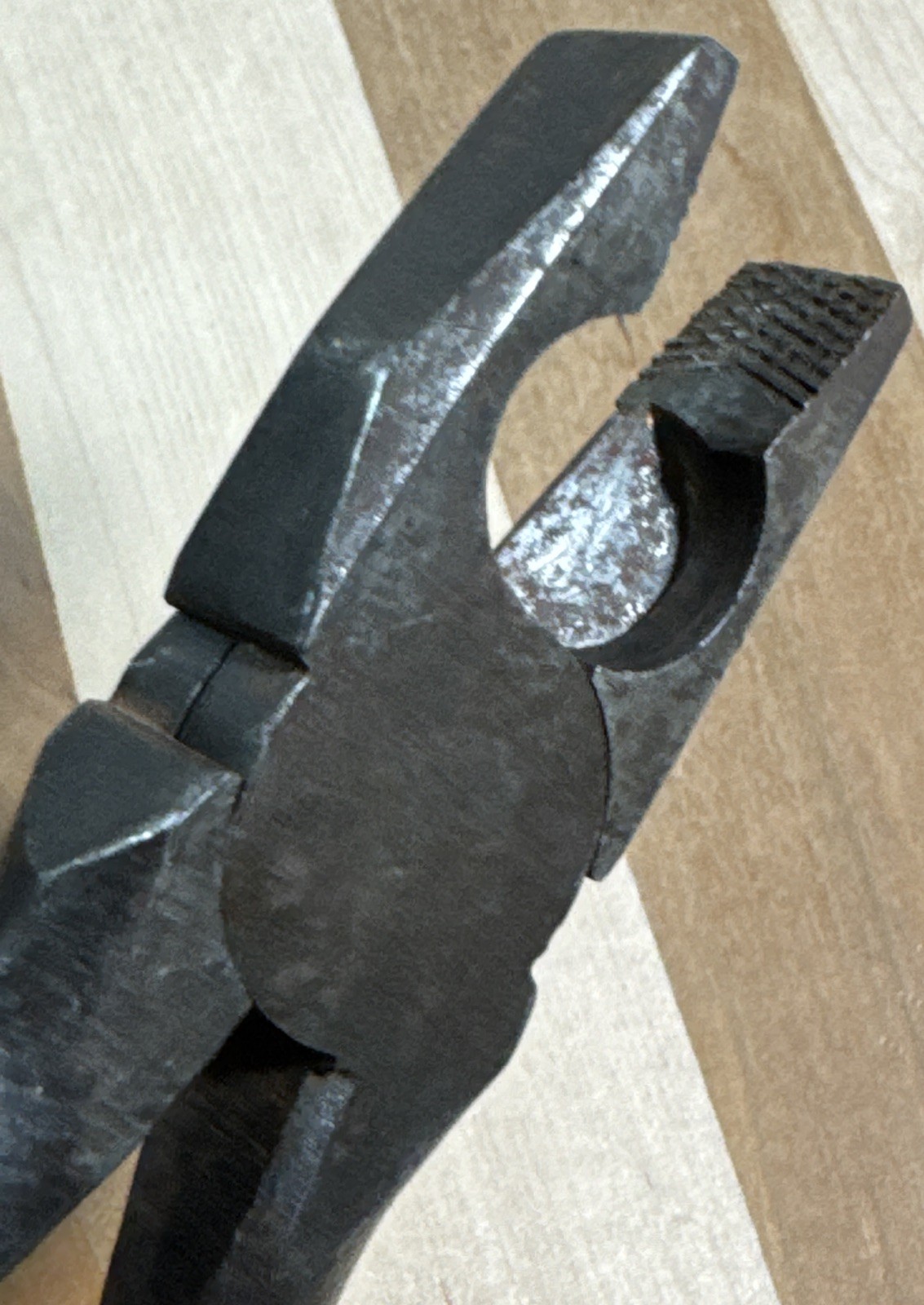 Vintage Utica 50-8 Linemans Pliers – Heavy Duty Wire Cutters