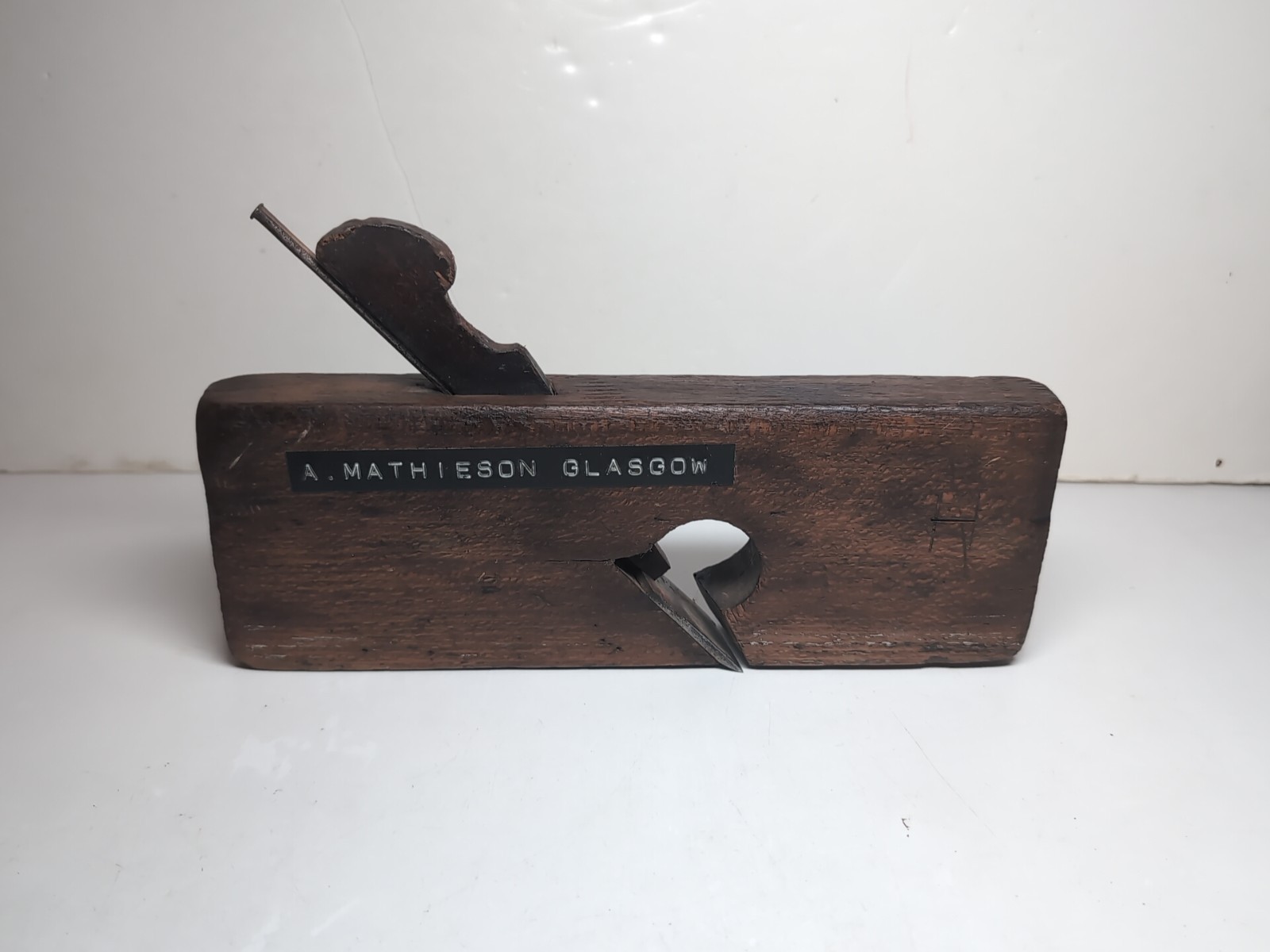 Antique A. Mathieson & Son, Glasgow. Moulding Wood Plane Woodworking Hand Tool