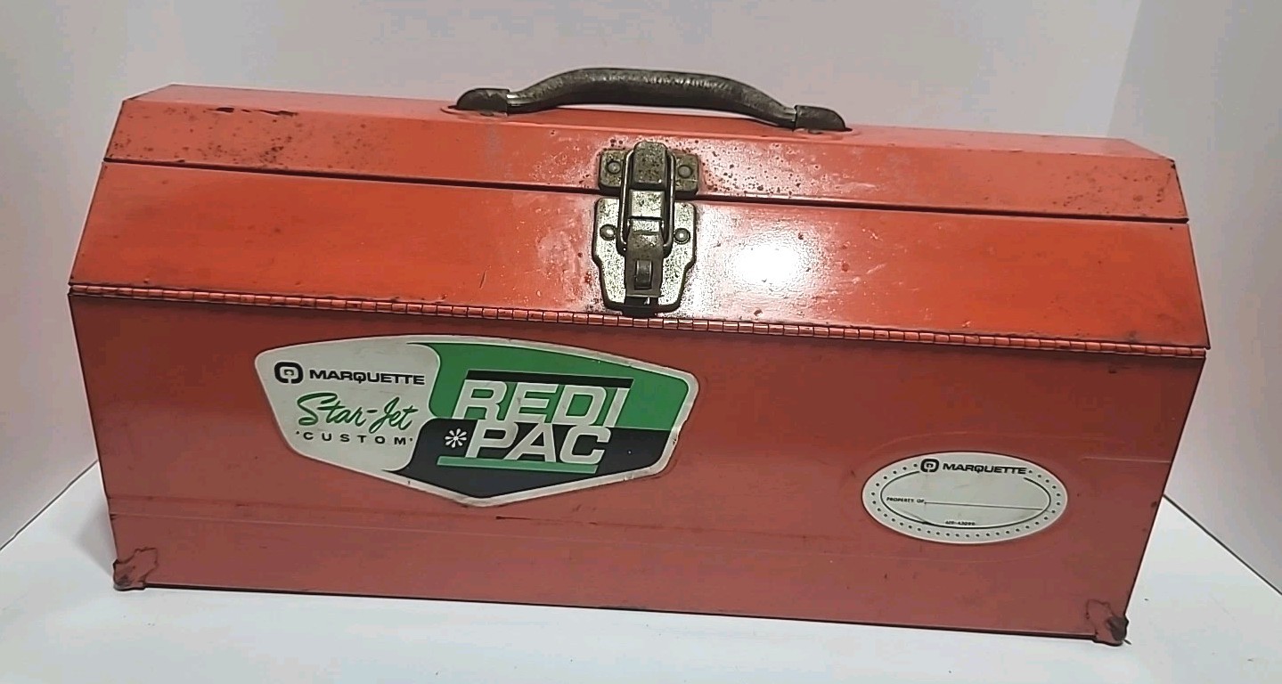 Marquette Tombstone 2 Latch 19″ Star Jet Redi Pac toolbox