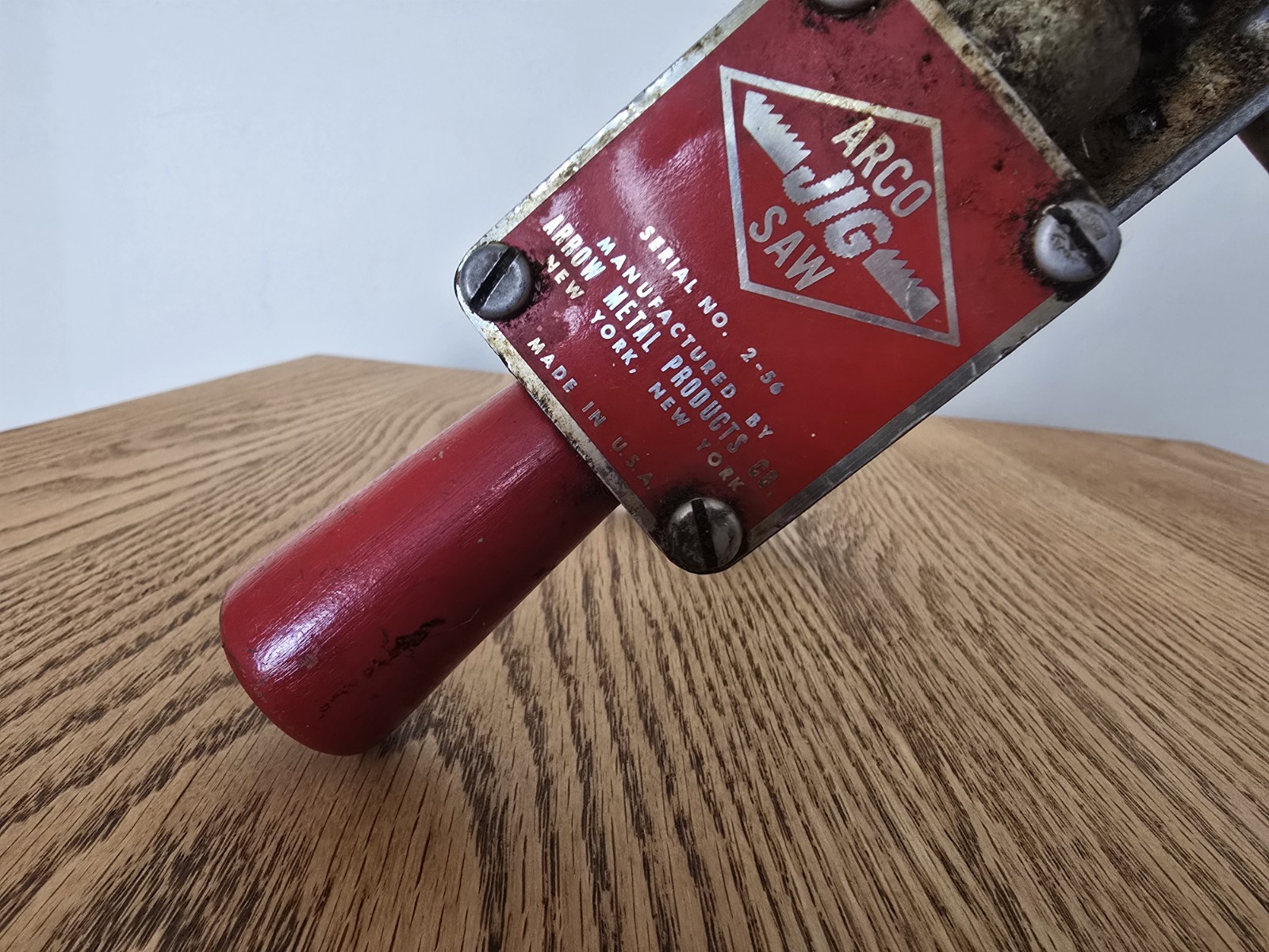 Vintage ARCO Jig Saw Drill Attachment Arrow Metal Products Co. Rare 1940s USA