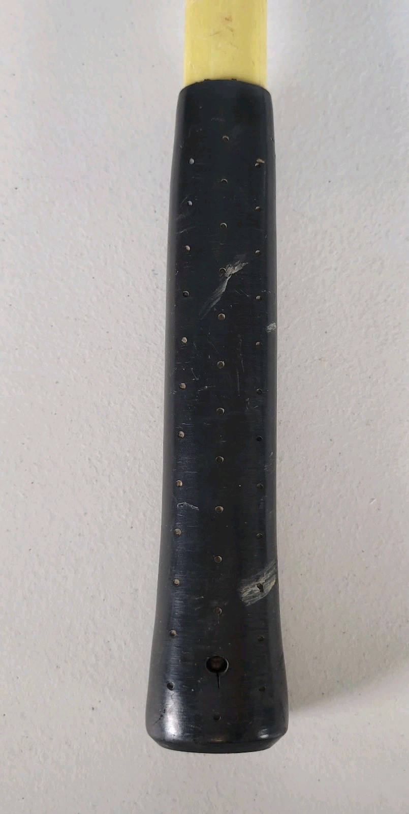 Vintage Vaughan Ball Peen Hammer Blue Head Fiberglass Handle Tool USA 7B 15″