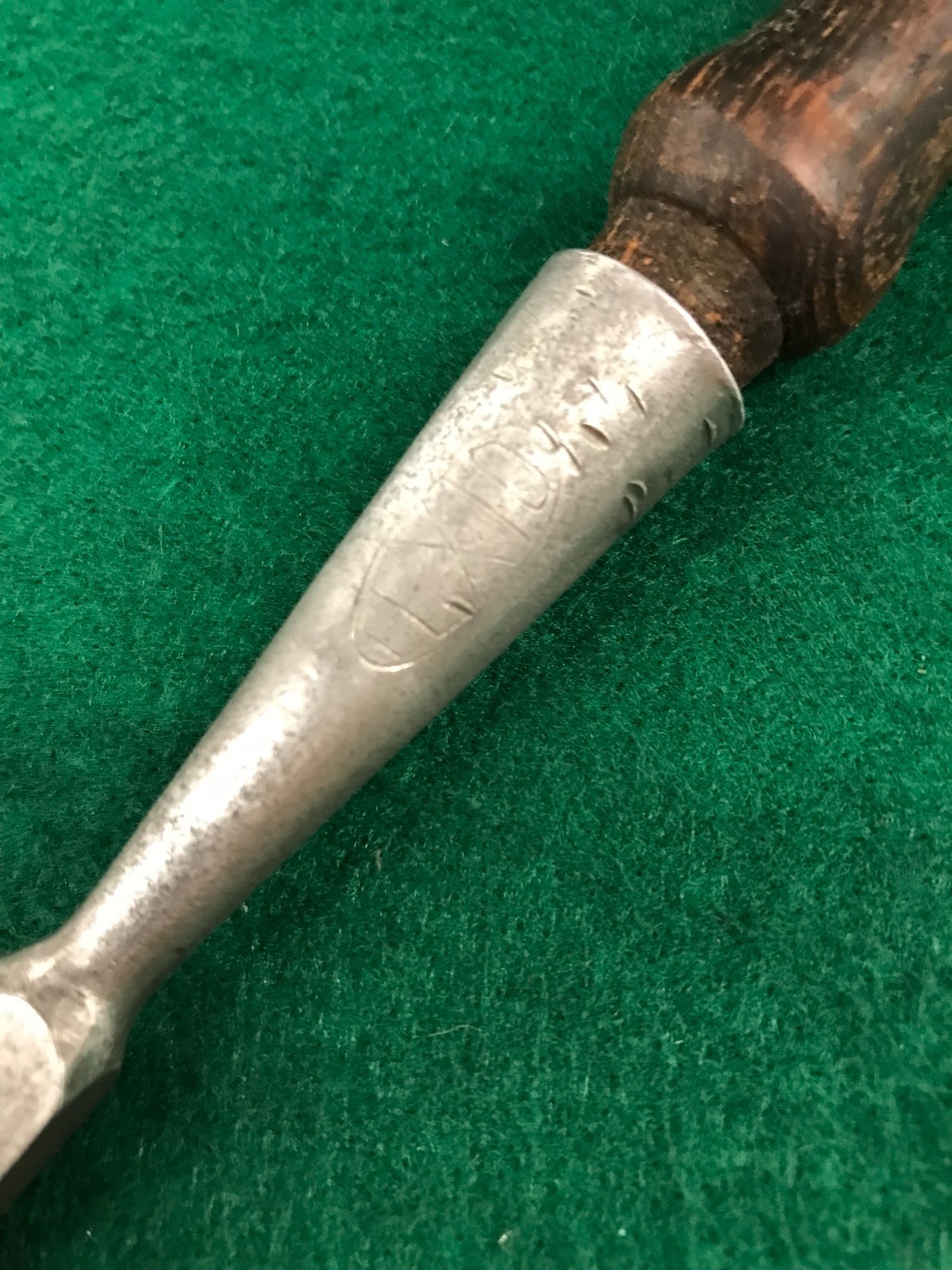 Vintage 1/2″ PEXTO Straight Edge Socket Firmer Chisel