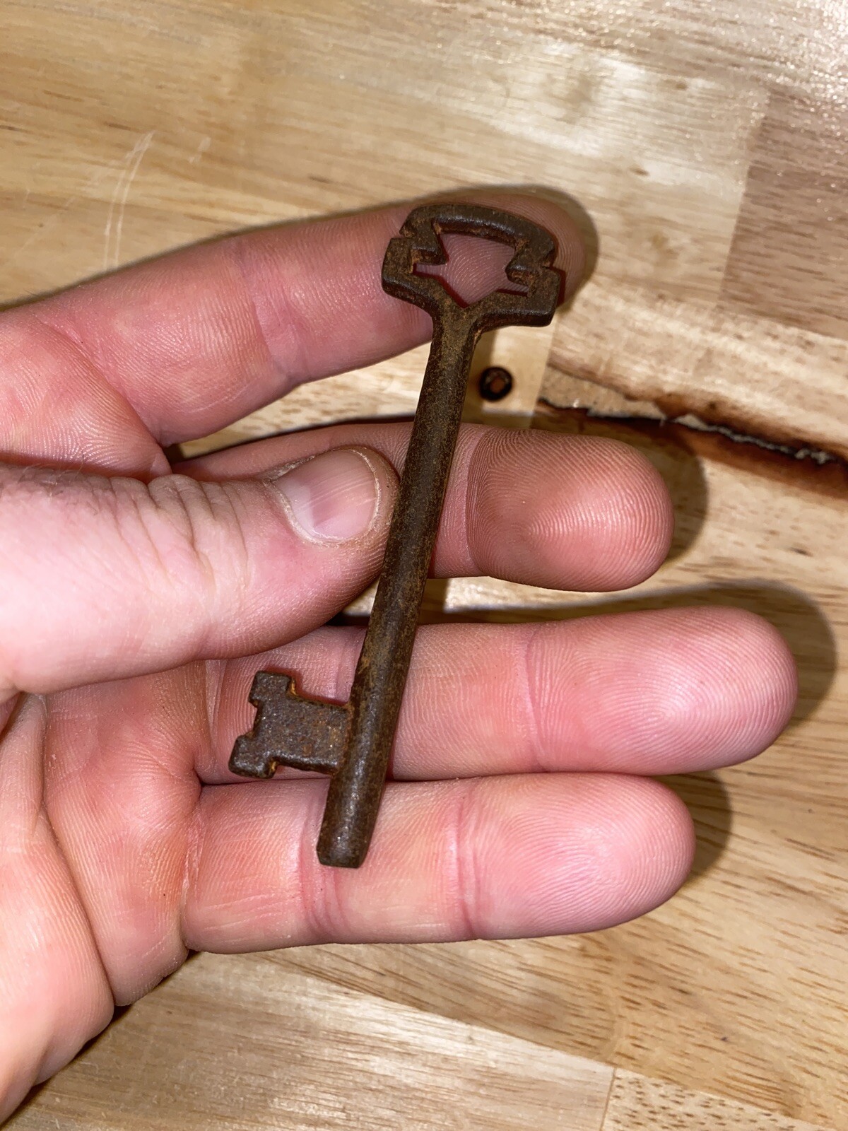 Victorian Key Metal Patina Castle Skeleton Collector Door Cathedral Home Decor