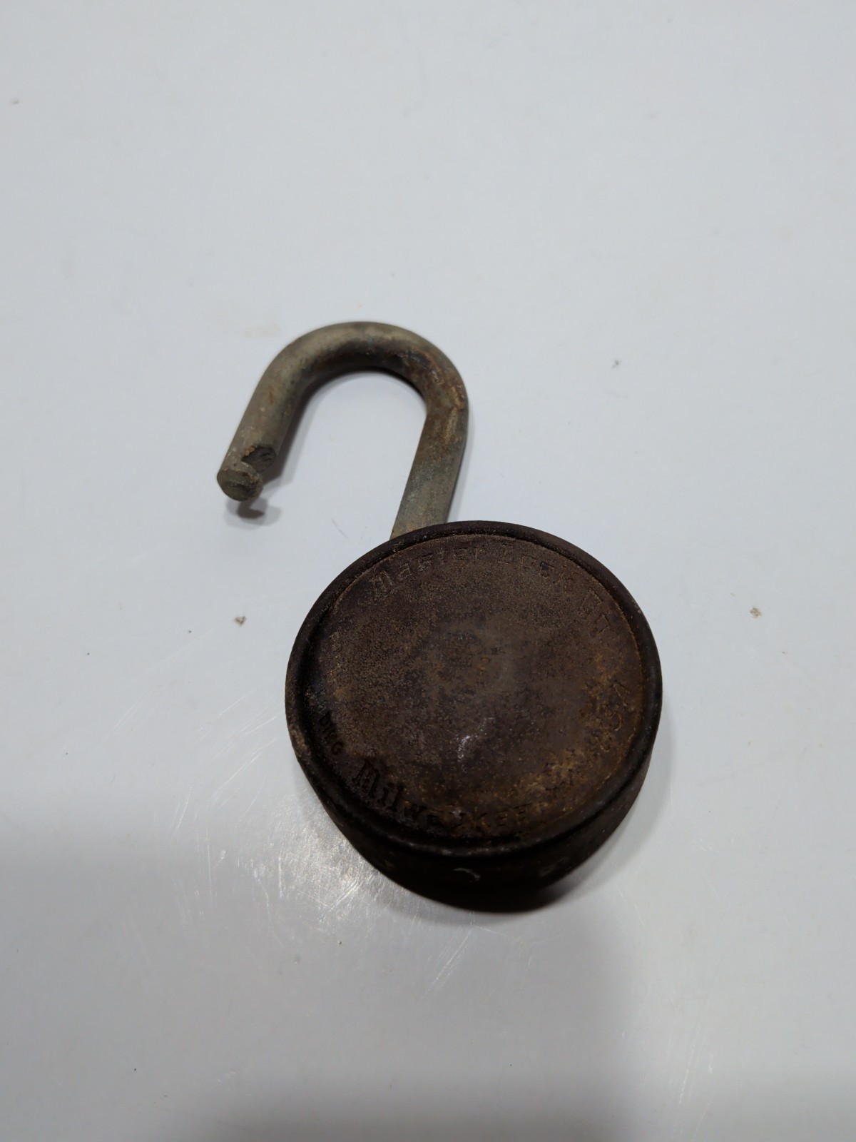 ✨VINTAGE✨ Master Lock Padlock No.47 NO KEY Milwaukee Patent Pending