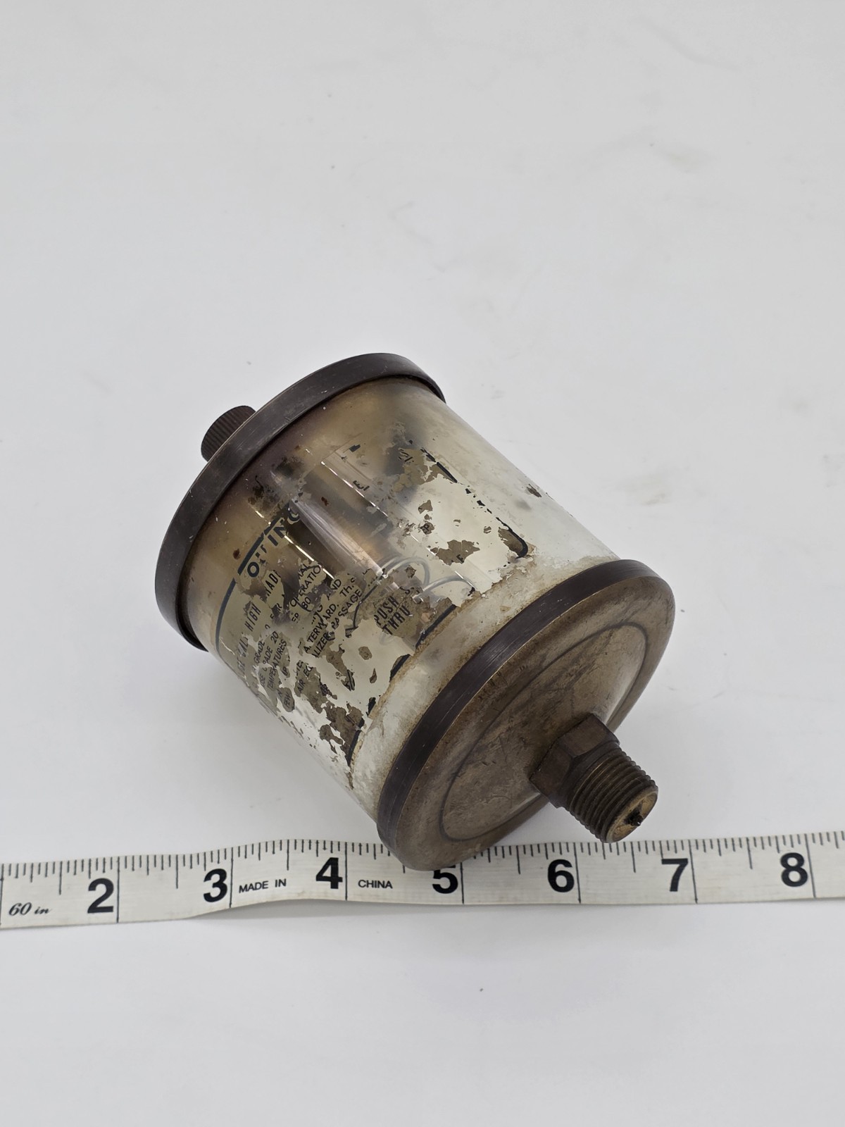 Vintage Gast MFG Co. Pneumatic Oiler Lubricator – Industrial Air Line Equipment