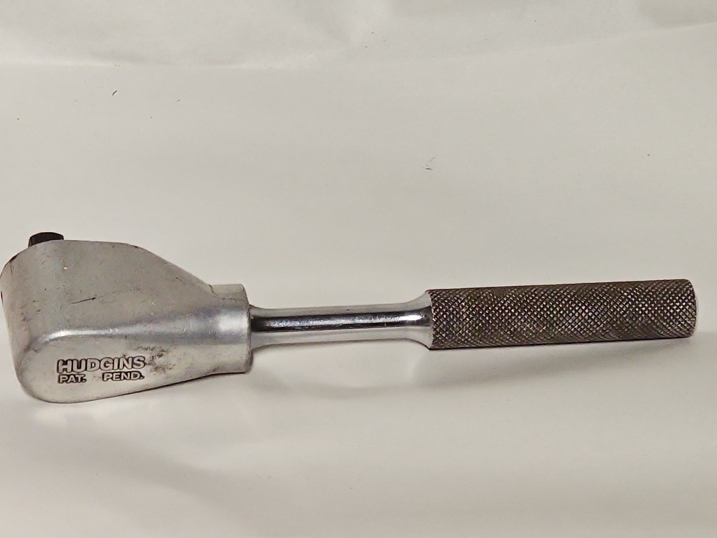 Vintage Hudgins Twist Handle Ratchet Speed Wrench 3/8″ Drive USA Tool Mechanic
