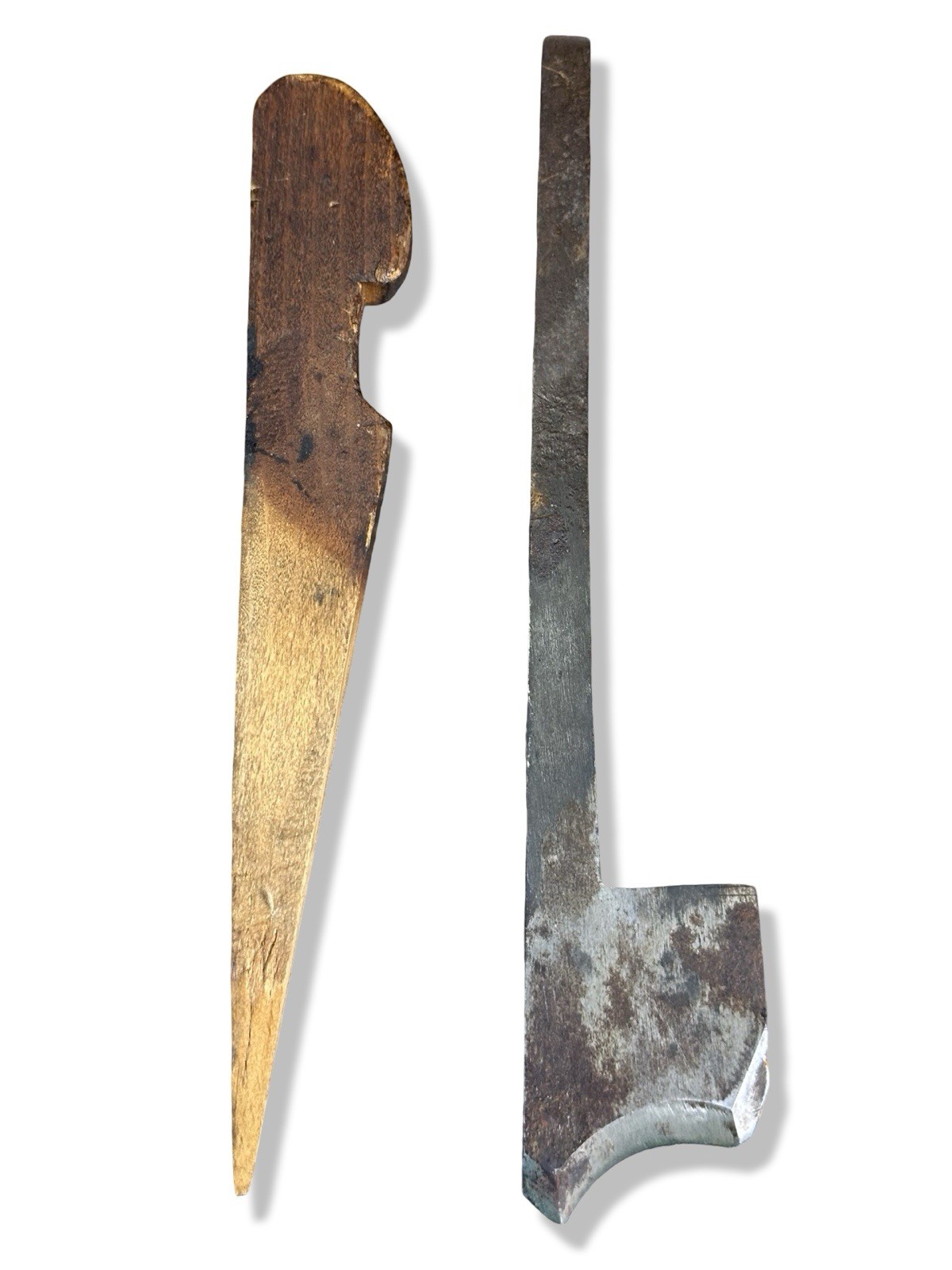 Antique 1856-79 J F & G M Lindsey 7/8” Wooden Molding Plane Humphreysville Iron.