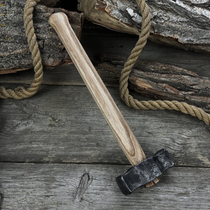 Hand-Forged Double Blacksmith’s Hammer, 1 kg (2.2 lbs)