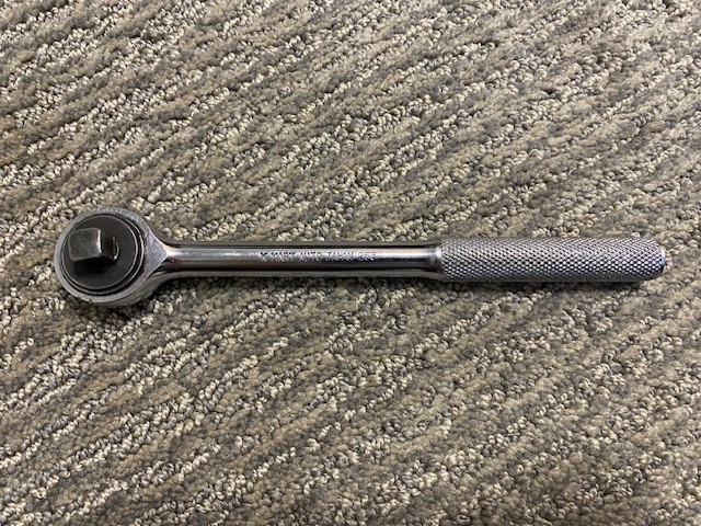 Vintage K Mart Auto 3/8″ Dr Ratchet 263 Japan 8″