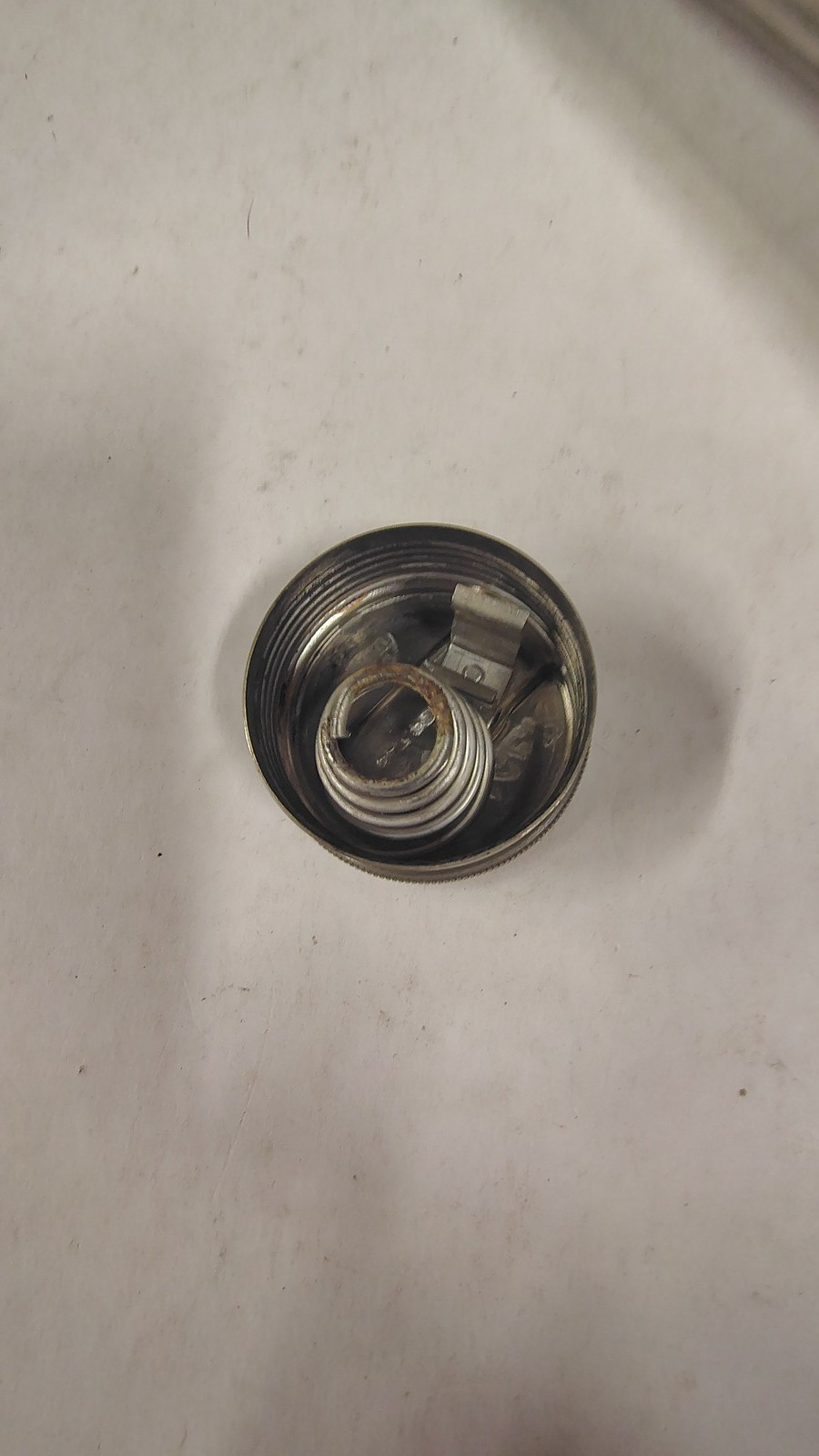 Vintage 1950s Chrome Ribbed Metal Flashlight Large 5 D Cell Battery Collectible