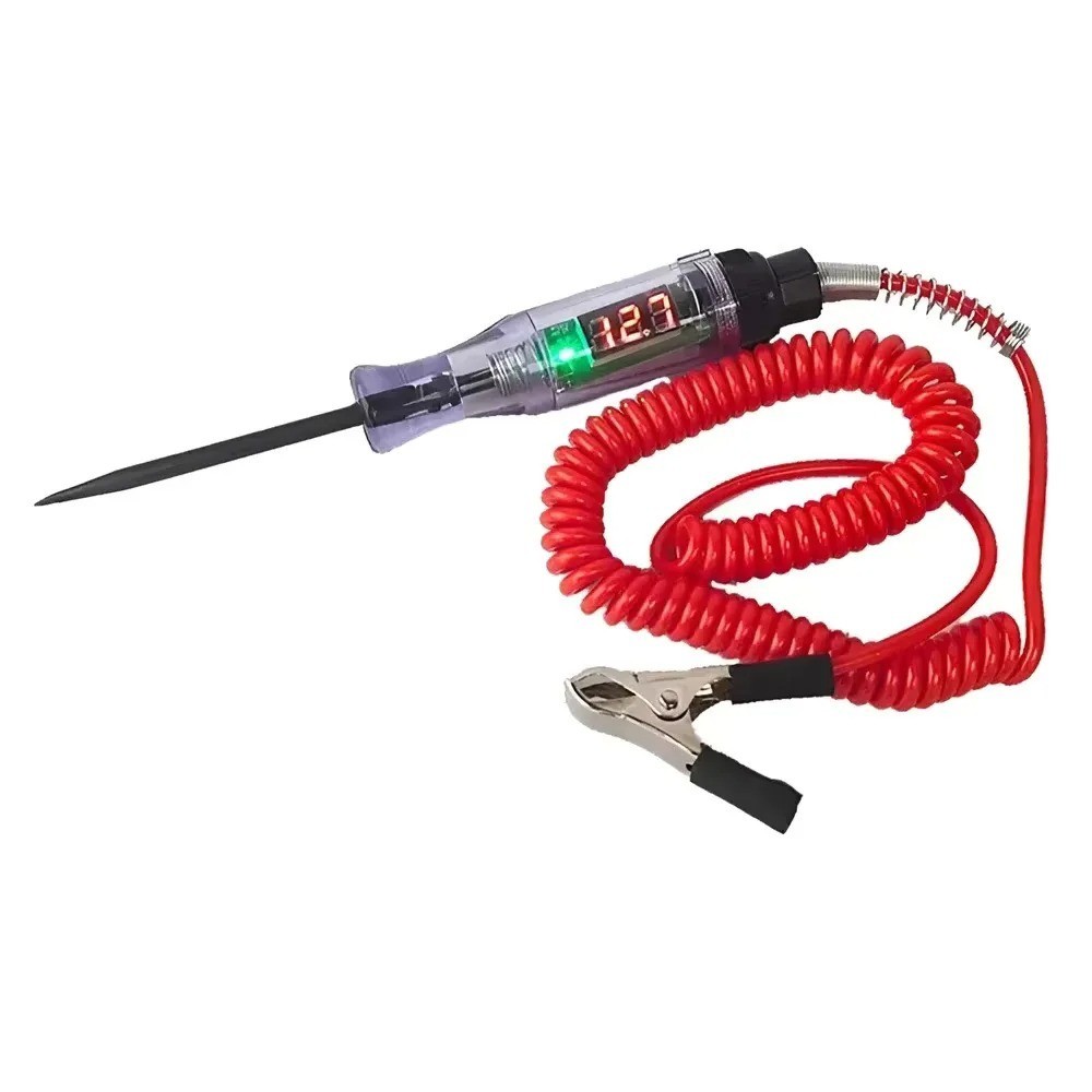 Probador De Corriente Electrica Automotriz Fusibles 6-12V Con Luz Indicadora New
