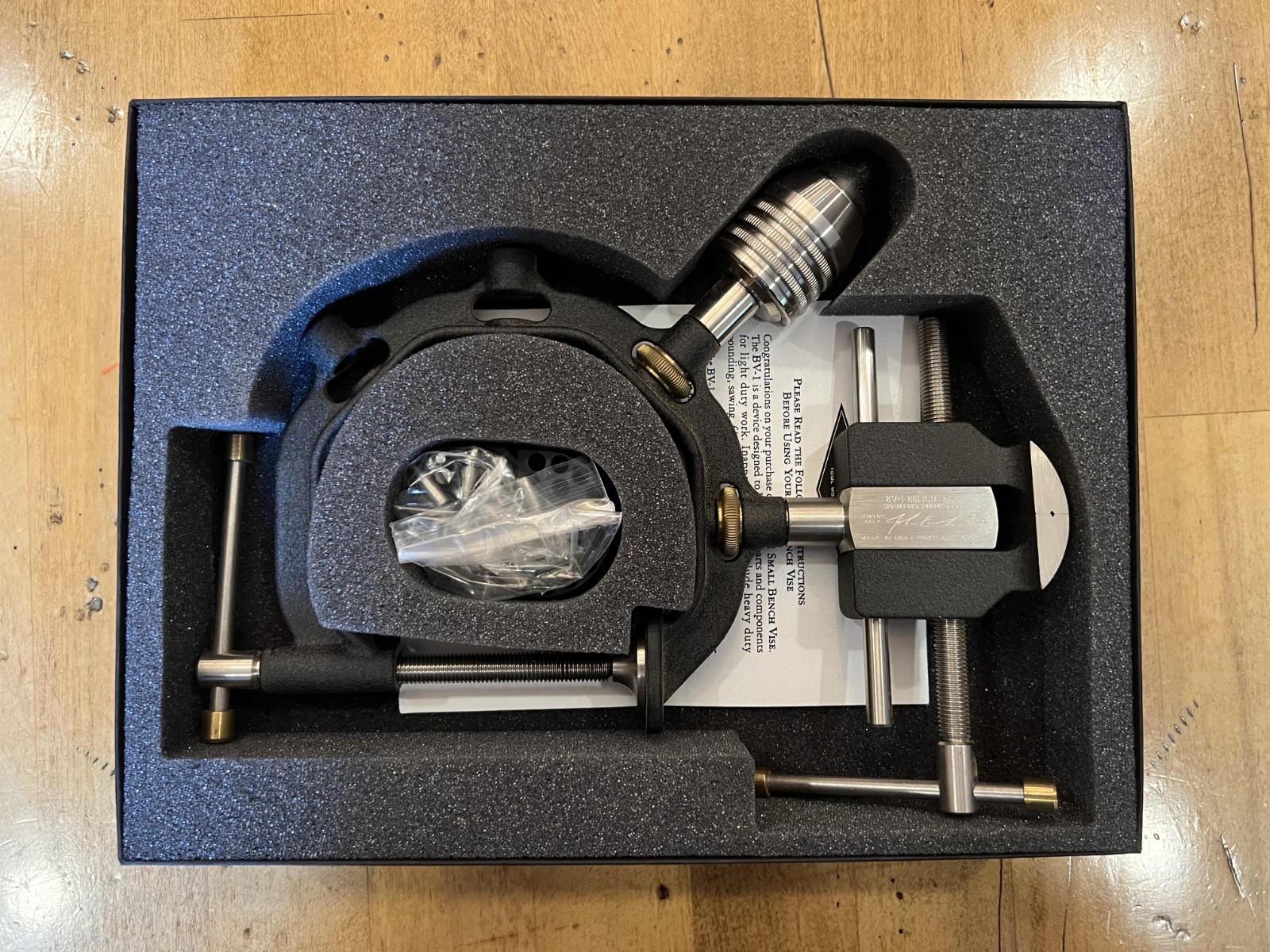 Bridge City Toolworks BV-1 Bench Vise (2001) – Mint