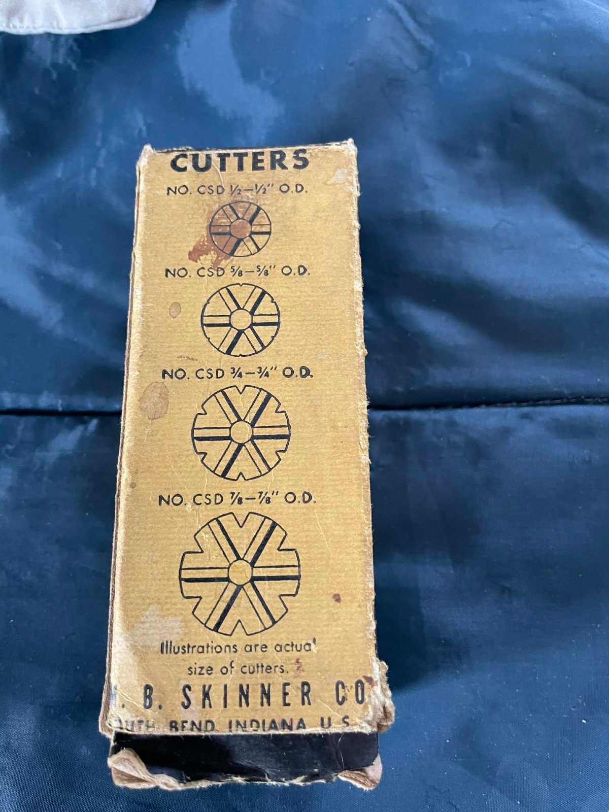 Skinner Bibb Seat Dresser Tool, Bag Pouch, Original Box MAKE ANY OFFER