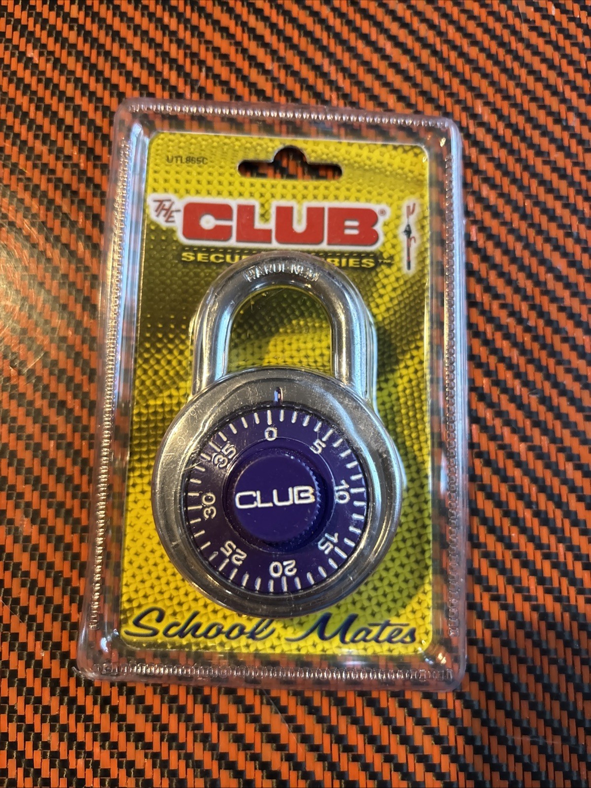 VTG 1999 The Club Security Series School Mate Combination Padlock – NEW Y2K