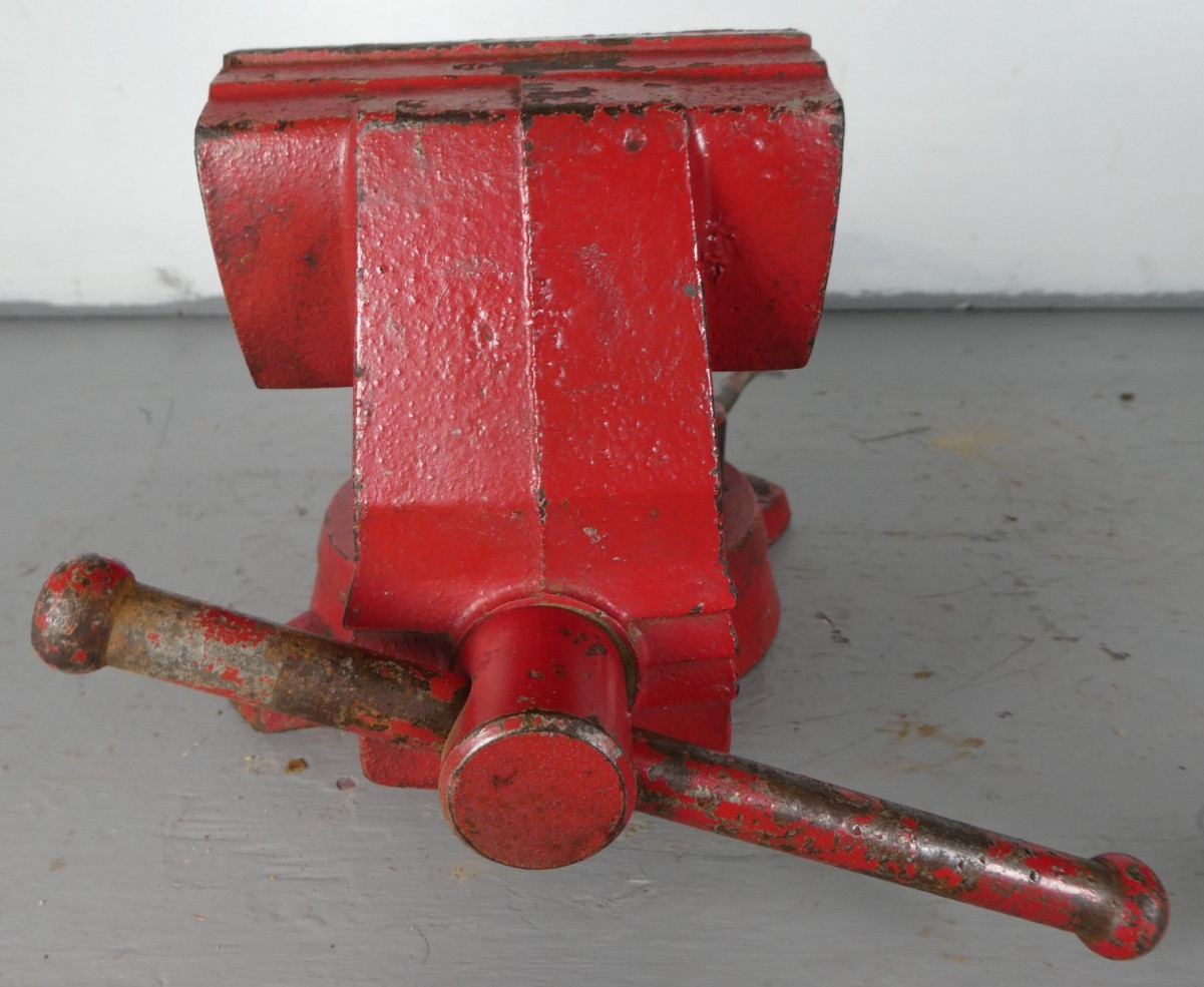 Vintage Wilton Triple Duty 3 ½” Swivel Base Bench Vise – Features Quick Release