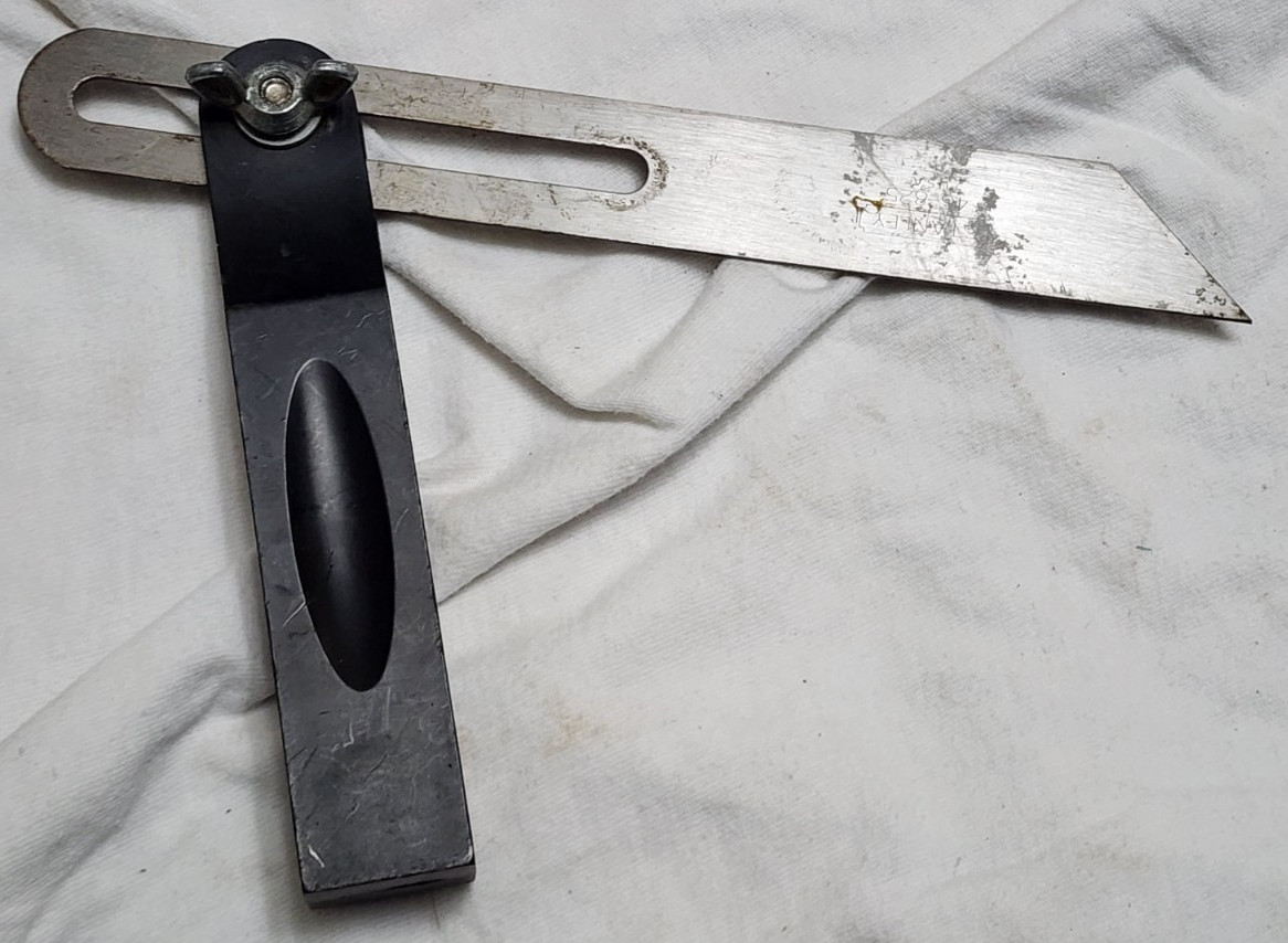 Vintage Stanley No. 46-825 8″ 12″ Sliding T – Bevel Square
