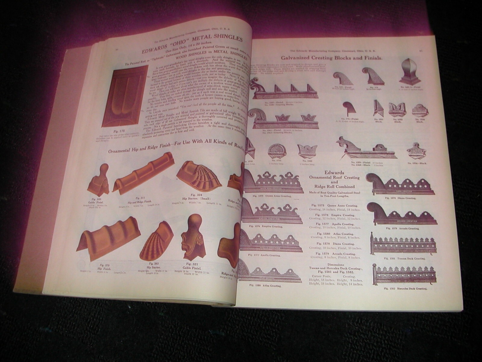 Vintage Edwards Manufacturing Co. Cincinnati Ohio Sheet Metal Products Catalog