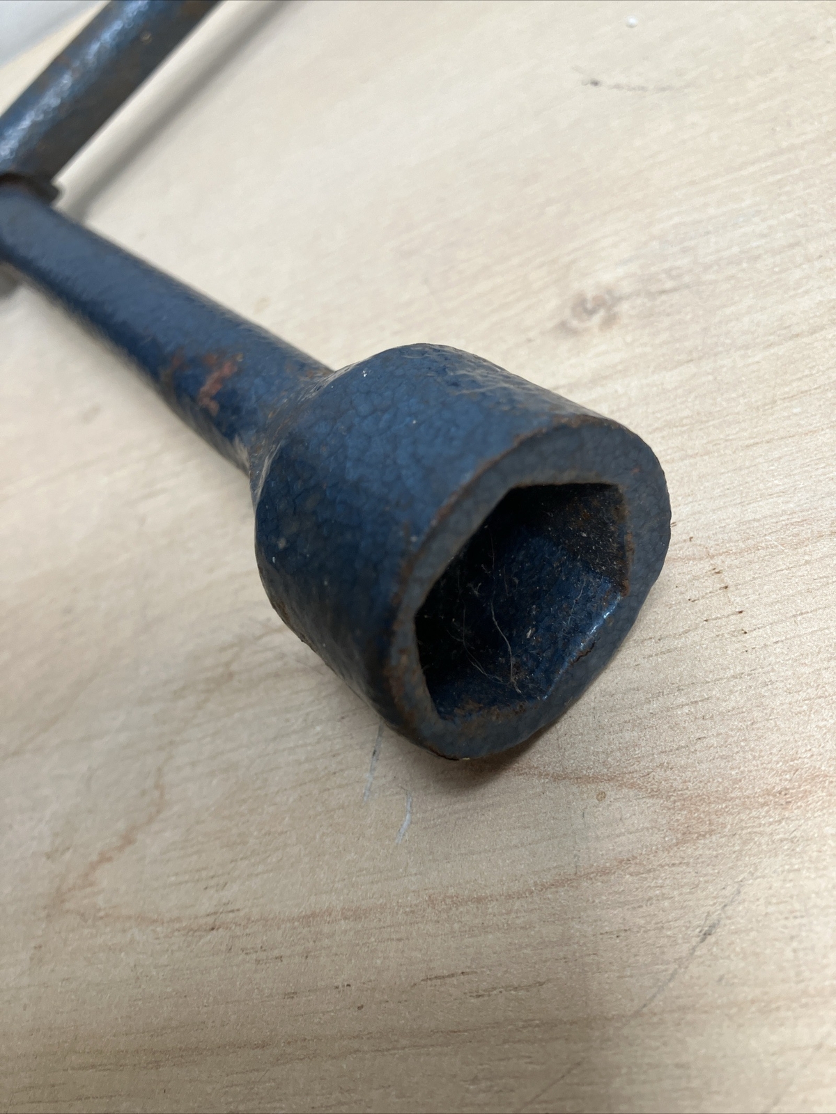 Vintage Retro Metal 4 Way Wheel Brace Wrench