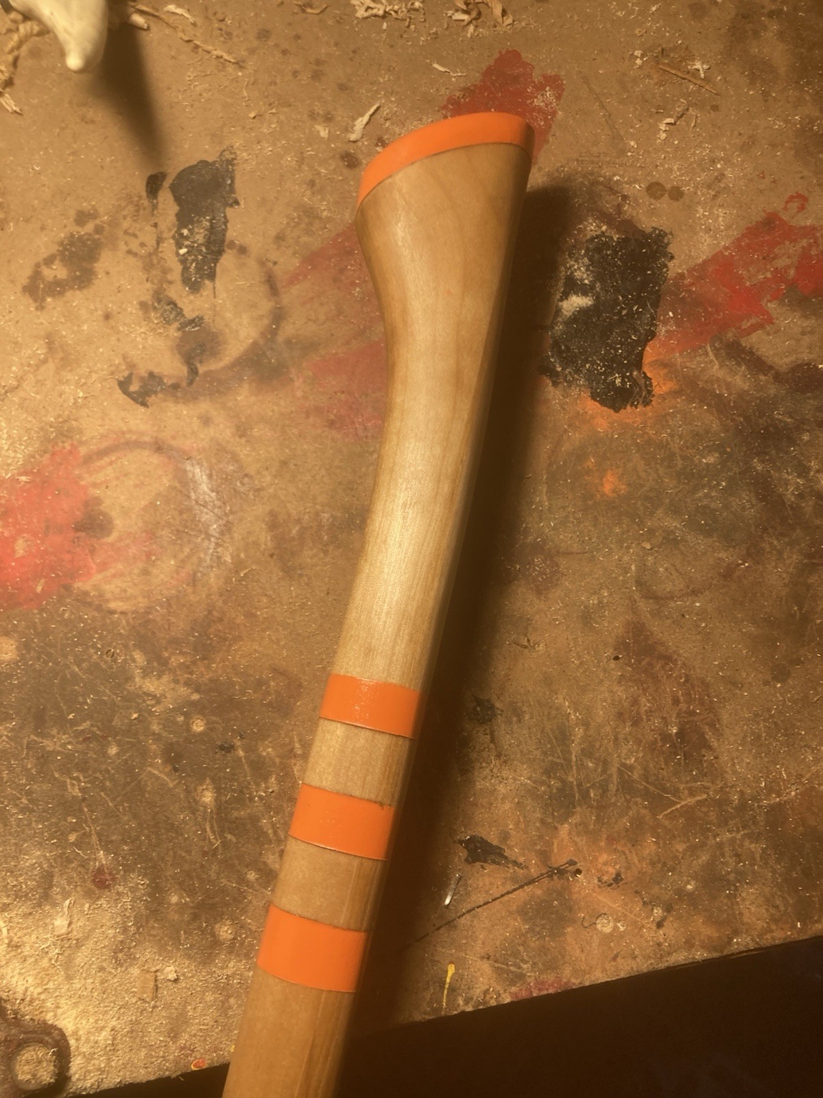 Norlund , Canadien head, new hickory handle . Camp axe
