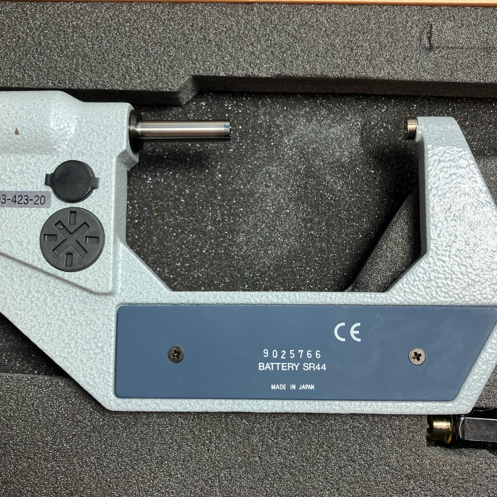 Mitutoyo Digimatic Micrometer With Case 293-423-20 Operationconfirmed Mdc-75M
