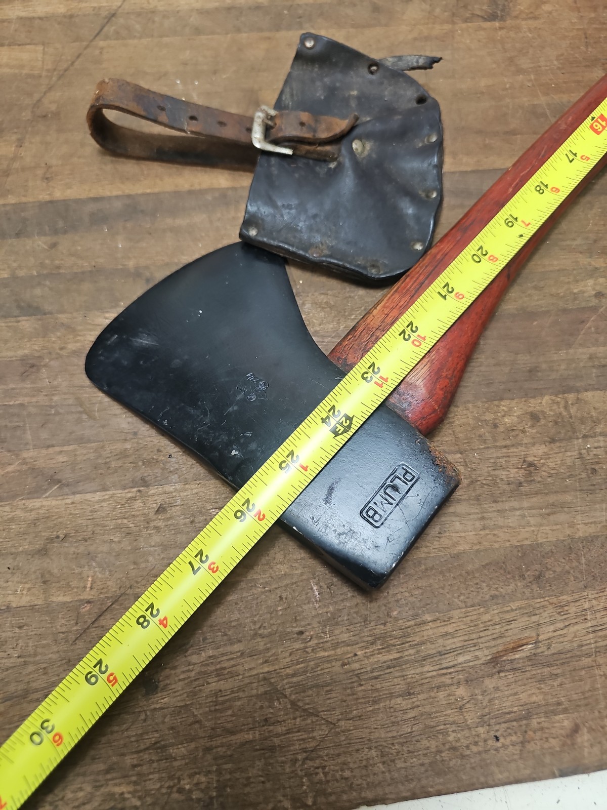 AC6- Vintage Plumb National Pattern Boy Scout Axe 3 lb