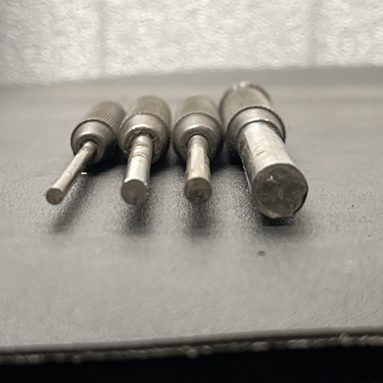 Starret Punches Lot Of 4 Athol Mass Starret Punches Machinist Tools