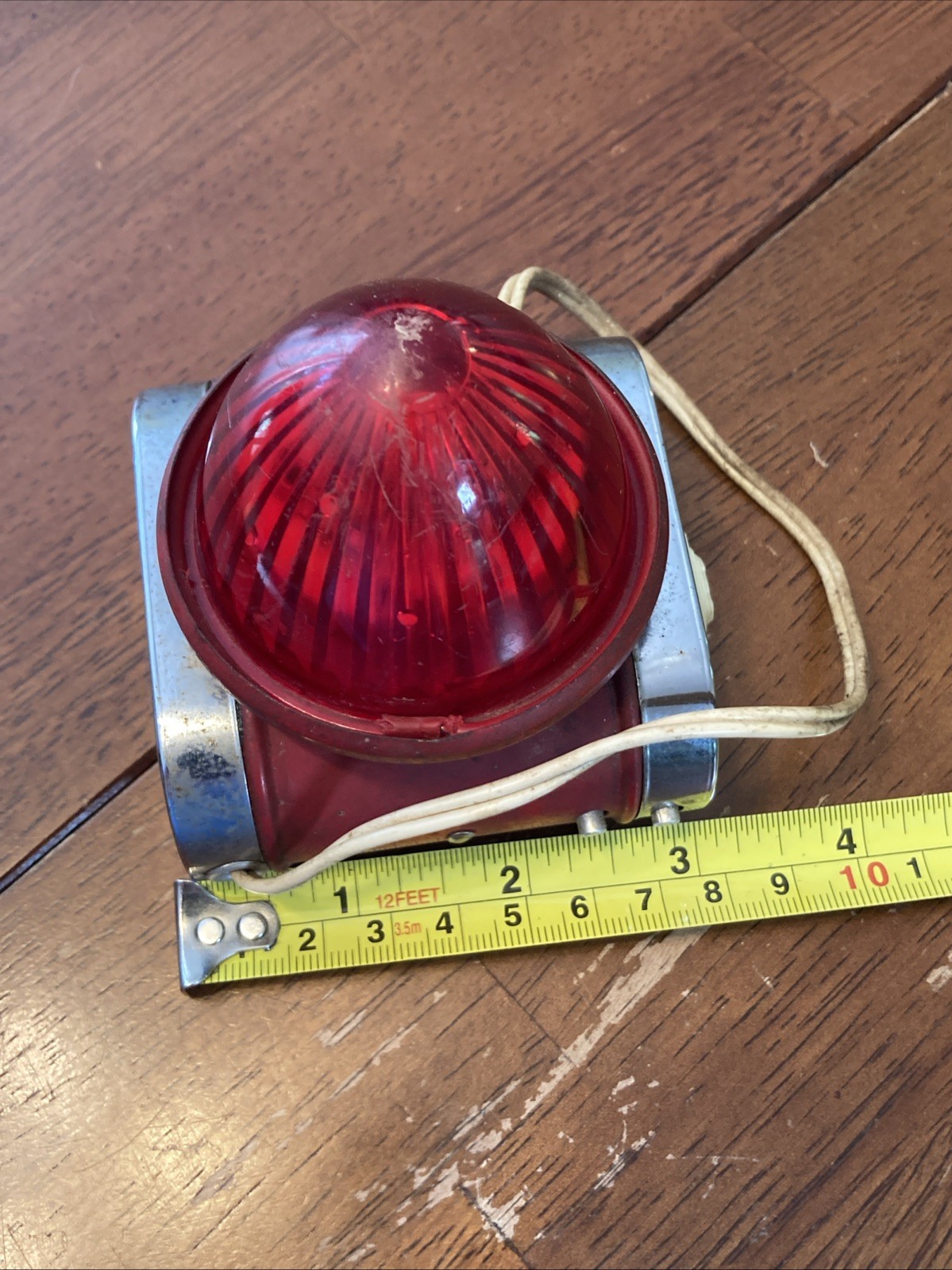Ash Flash Vintage Explorer Flashlight 1950’s Red Signal Light Hong Kong