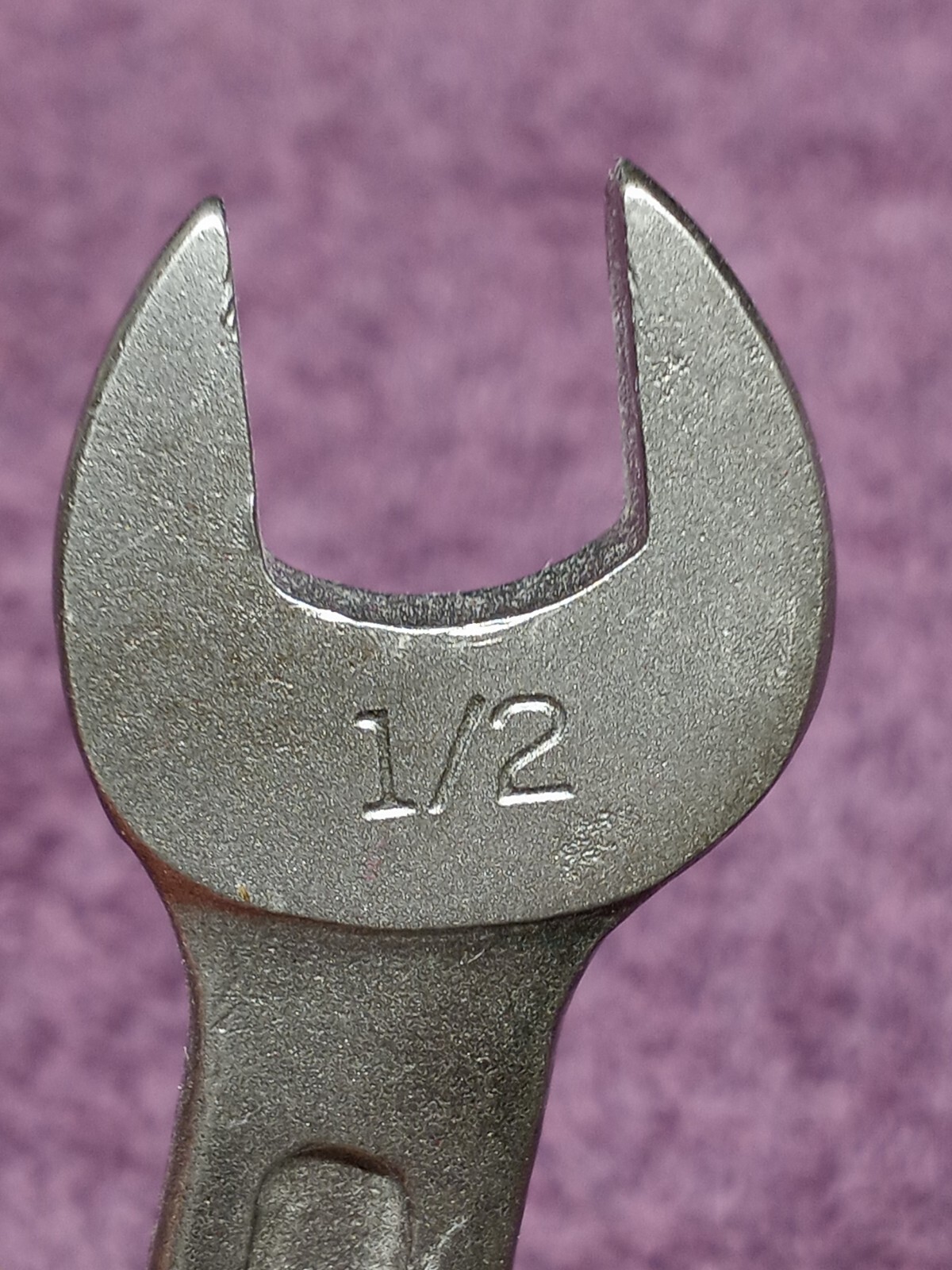 Vintage CRAFTMAN OPEN END WRENCH #1725B 1/2 & 9 1/16 in FORGED IN USA 5.5″ long