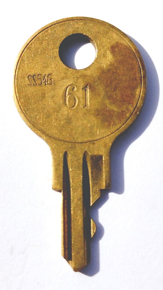 Vintage TDK VII SS54G 61 Key Appx 1-1/2″ Replacement Locks