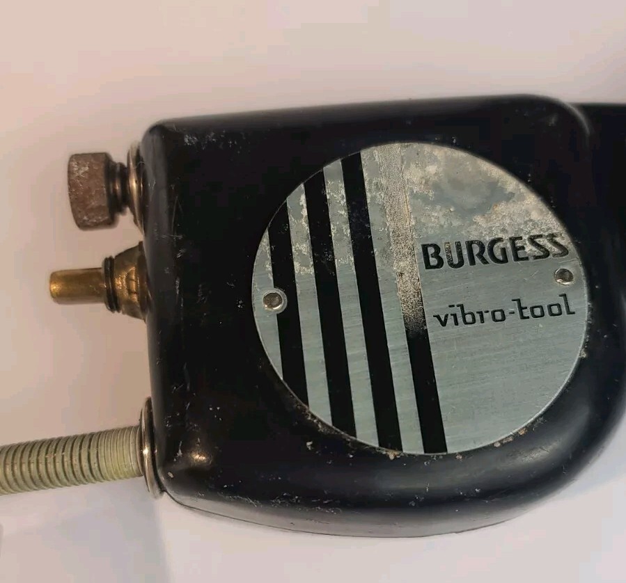 Vintage Burgess Vibro-Tool Vibrocrafters Vibro-Graver Tested Engraver Tested